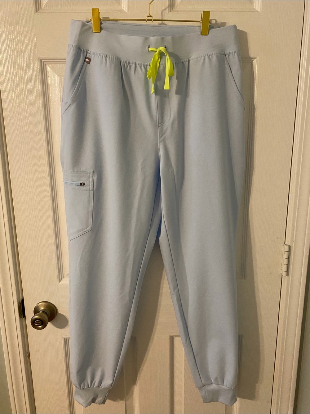 Figs light blue pants